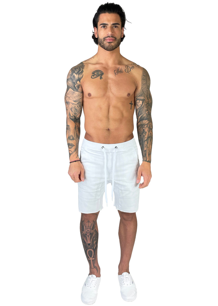 Casual Shorts | Crystal White