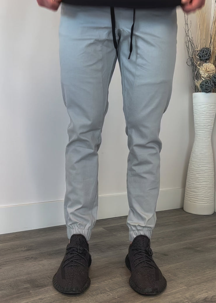 Casual grey joggers on sale